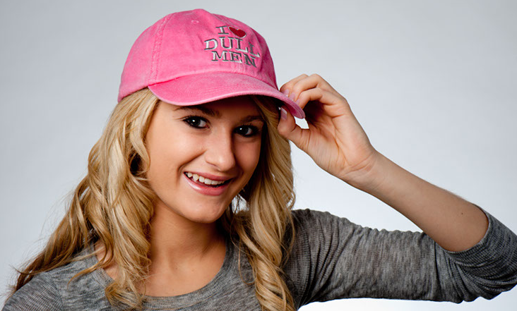 ladies cap pink